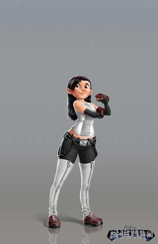 最终幻想7角色卡通造型4