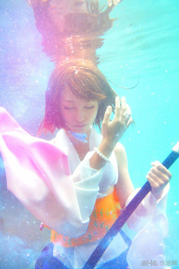 最终幻想尤娜cos图片1