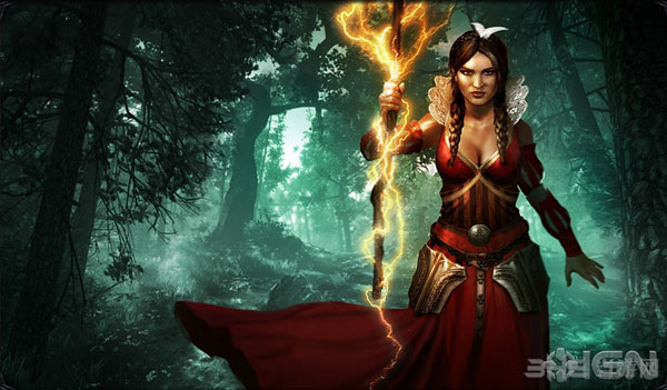 巫师竞技场经典角色原画4