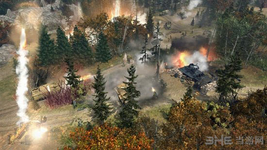 英雄连2西线战场图片1