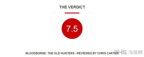 血源DLC老猎人媒体评分2