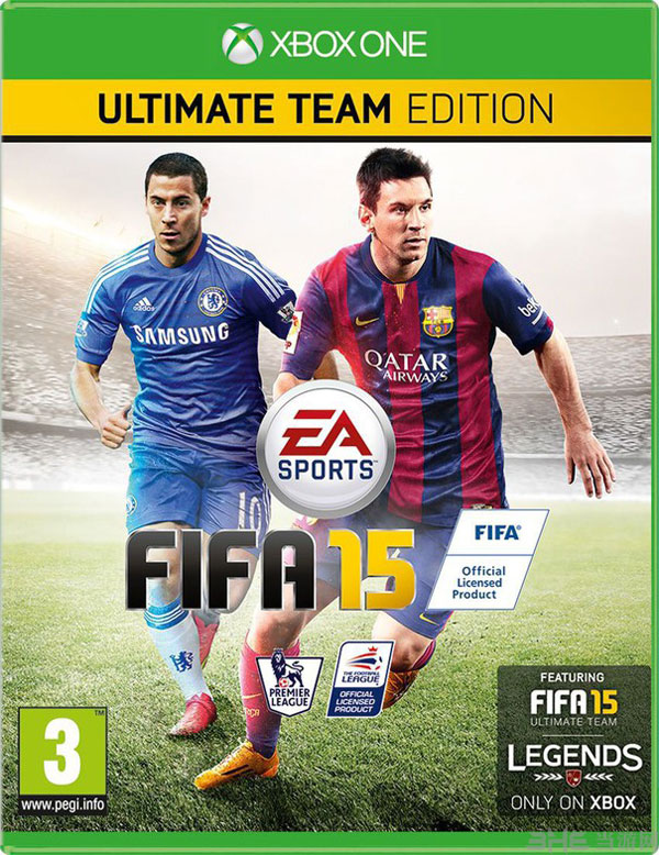 FIFA 15英国版封面图