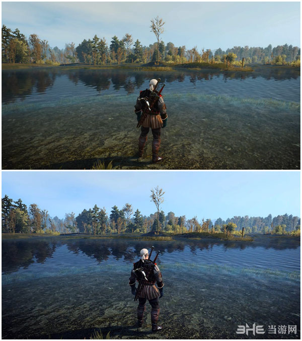 巫师3画质Mod对比截图2