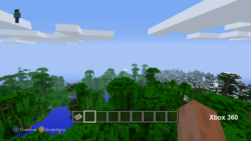 我的世界Xbox360、XboxOne对比图