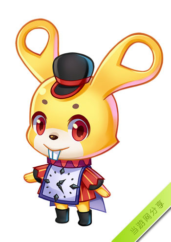 天天酷跑爱丽丝兔