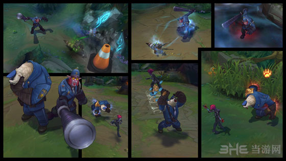 LOL新皮肤悍警vs神偷系列皮肤5