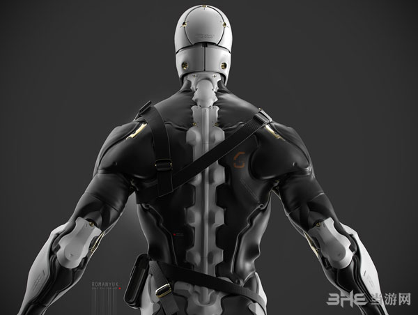 合金装备系列灰狐3D建模截图3