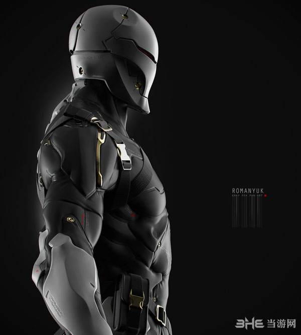 合金装备系列灰狐3D建模截图4