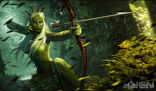 巫师竞技场经典角色原画1