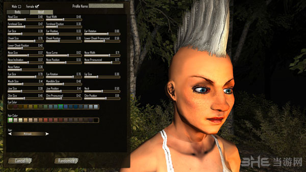 七日杀10.3版捏脸系统截图