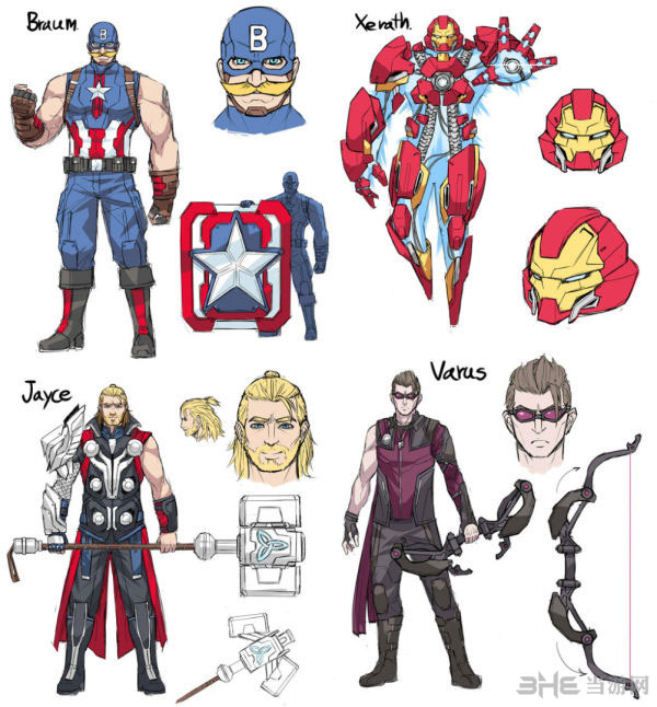 英雄联盟化身超级英雄同人漫画1