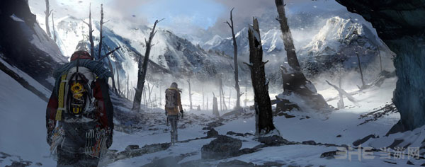 古墓丽影崛起原画