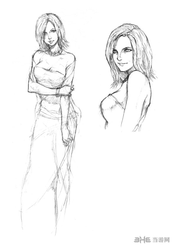 夜啼主角手绘图1