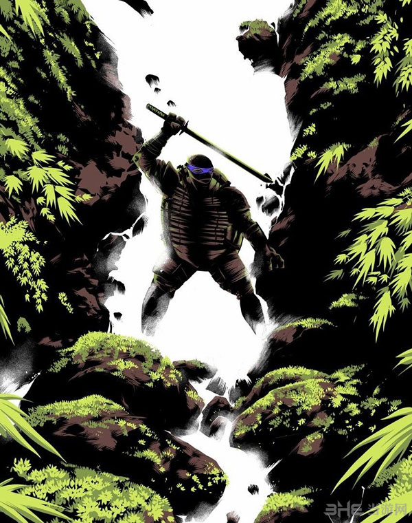 忍者神龟变种时代艺术原画1