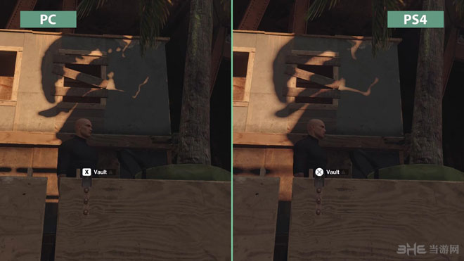 杀手6BETA版PCPS4对比2