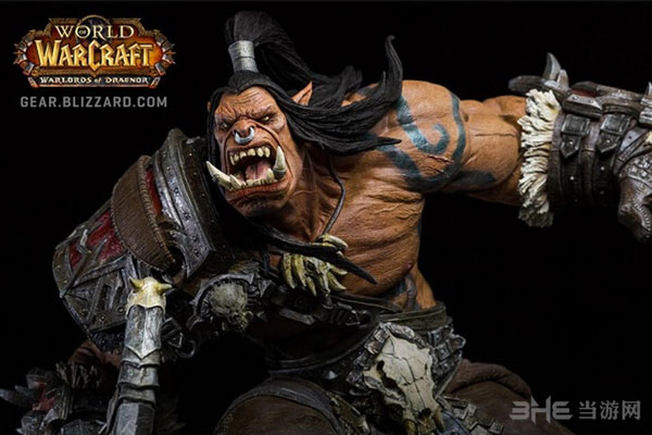 魔兽世界格罗姆地狱咆哮雕塑1