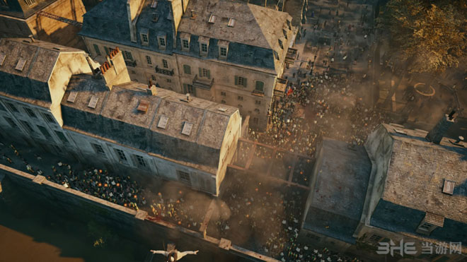 刺客信条大革命ps4人群截图