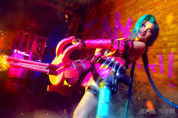 英雄联盟金克丝cosplay1