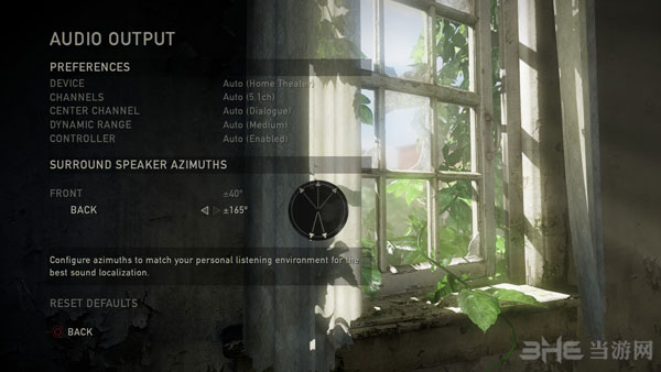 美国末日重置版音效选项