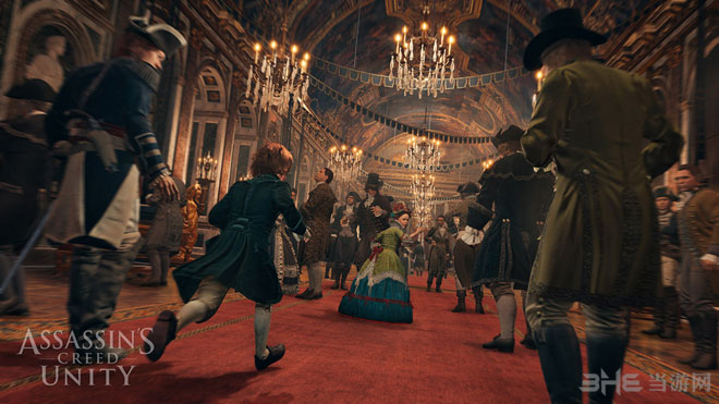 刺客信条大革命舞厅宣传图