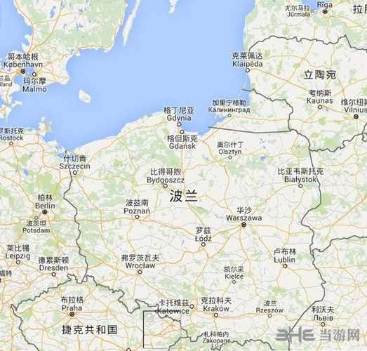 巫师3：狂猎》游戏地图和真实波兰地图毫无违和感21