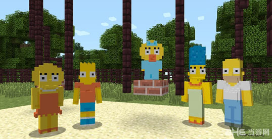 我的世界辛普森一家dlc截图1