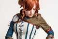 巫师3狂猎女主角Triss最新cosplay放出 美貌惊人令人着迷