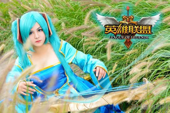 lol琴瑟仙女娑娜cos3