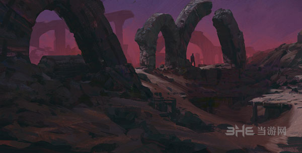 比利时艺术概念师Manuel Dupong阴森恐怖原画2