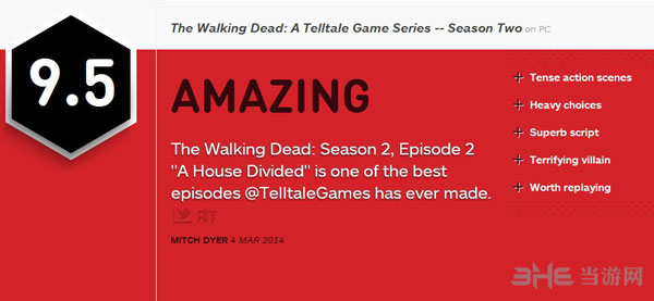 行尸走肉第二季第二章IGN评分