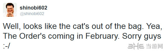 教团1886发售时间延迟