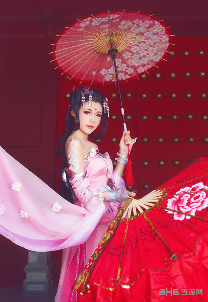 剑网3秦风七秀COS图1