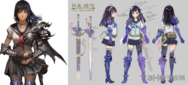 剑之街的异邦人Xbox One版人设1