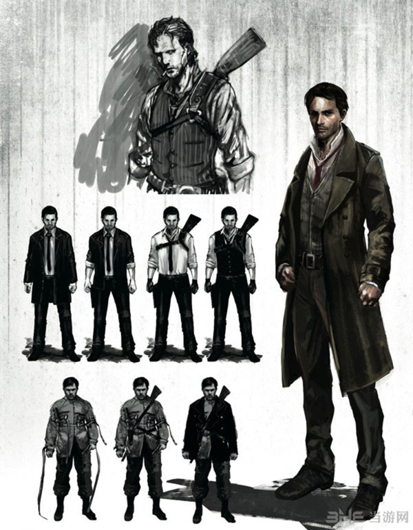 恶灵附身恐怖原画图集2