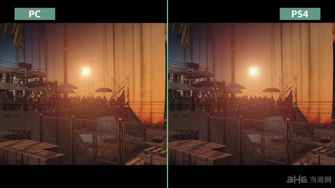 杀手6BETA版PCPS4对比1