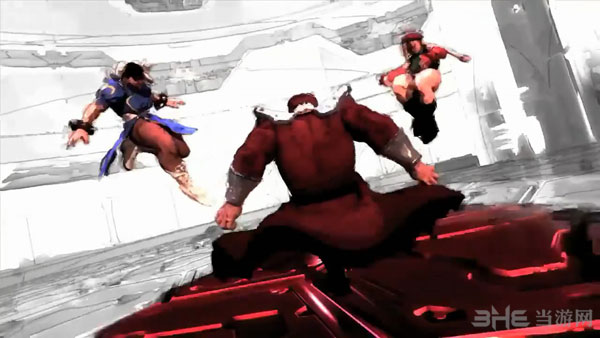 街头霸王5开场动画视频截图2