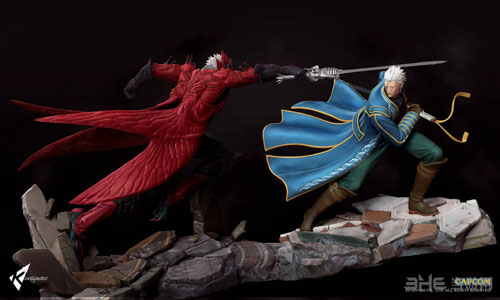 鬼泣4斯巴达之子雕像3