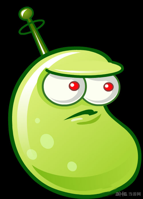 植物大战僵尸2未来世界新植物-激光豆