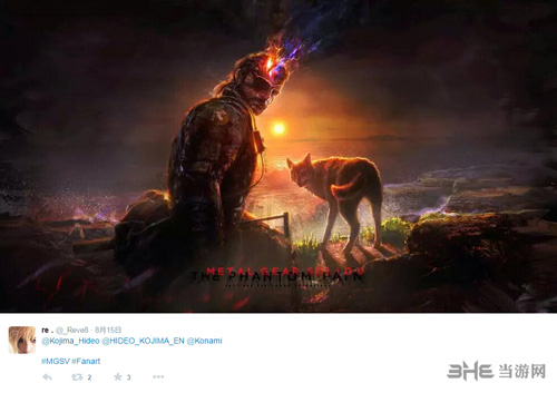 合金装备5幻痛玩家画作2