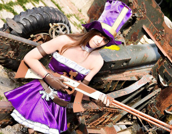 lol皮城女警察cos2