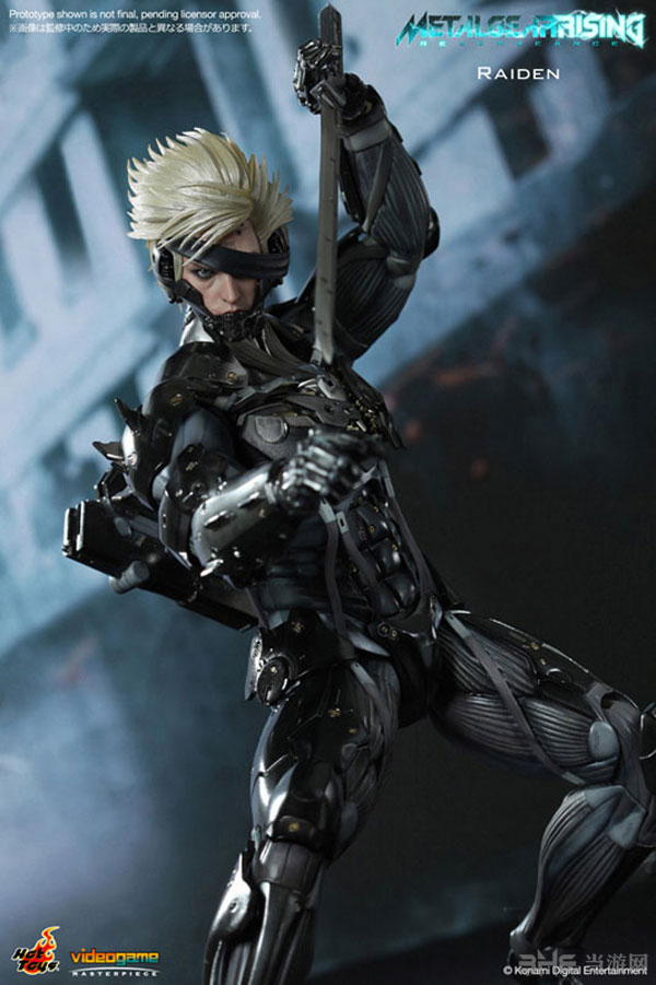 合金装备崛起复仇雷电手办1