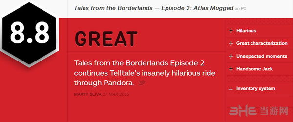 无主之地传说第二章ign简评