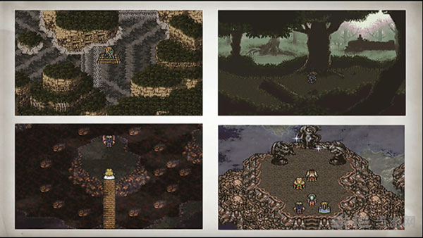 最终幻想系列历代设计原图1