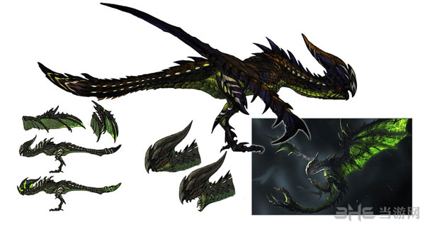 怪物猎人X原画2