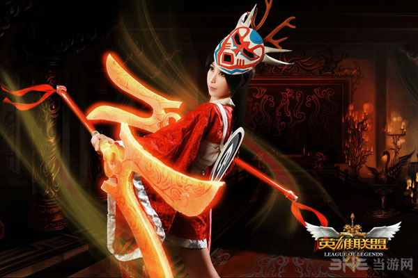 鬼舞姬阿卡丽cos3