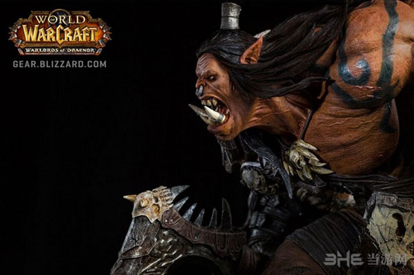 魔兽世界格罗姆地狱咆哮雕塑3