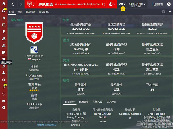 足球经理2015截图1