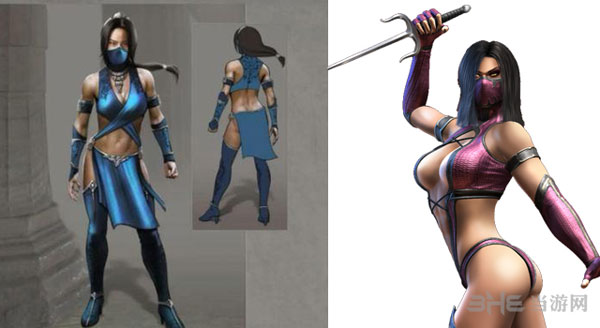 真人快打X女性角色