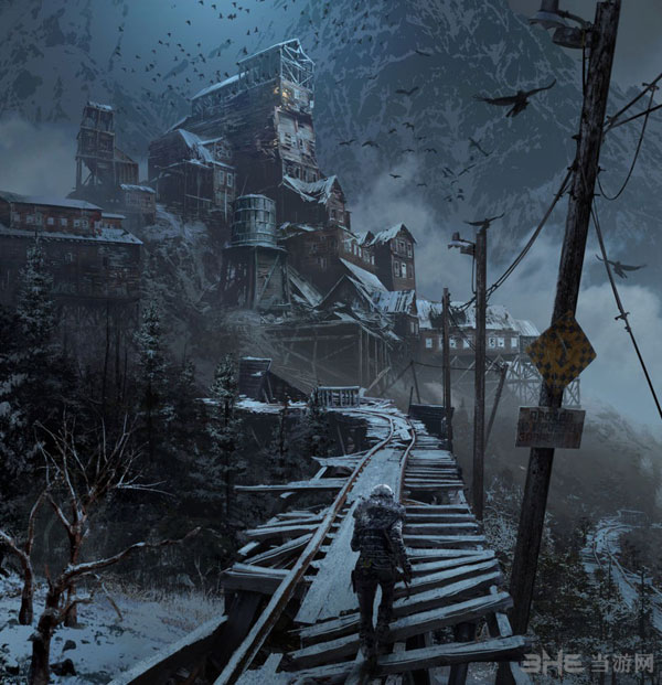 古墓丽影崛起原画