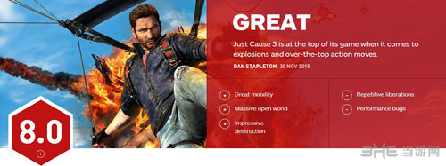 正当防卫3 IGN评分1